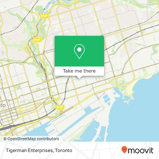 Tigerman Enterprises map