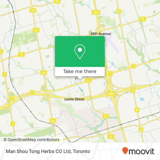 Man Shou Tong Herbs CO Ltd map