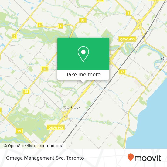 Omega Management Svc map