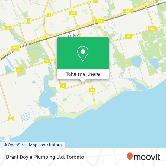 Brant Doyle Plumbing Ltd map
