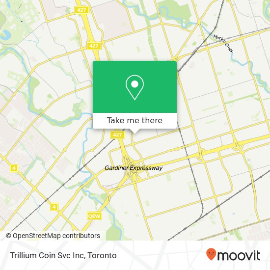 Trillium Coin Svc Inc map