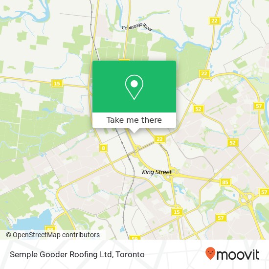 Semple Gooder Roofing Ltd map