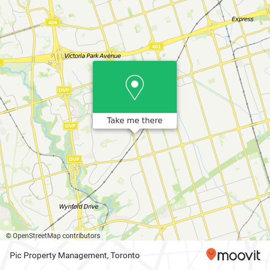 Pic Property Management map