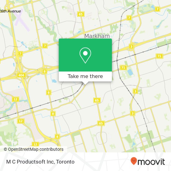 M C Productsoft Inc map