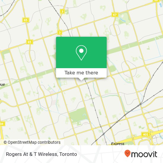 Rogers At & T Wireless map