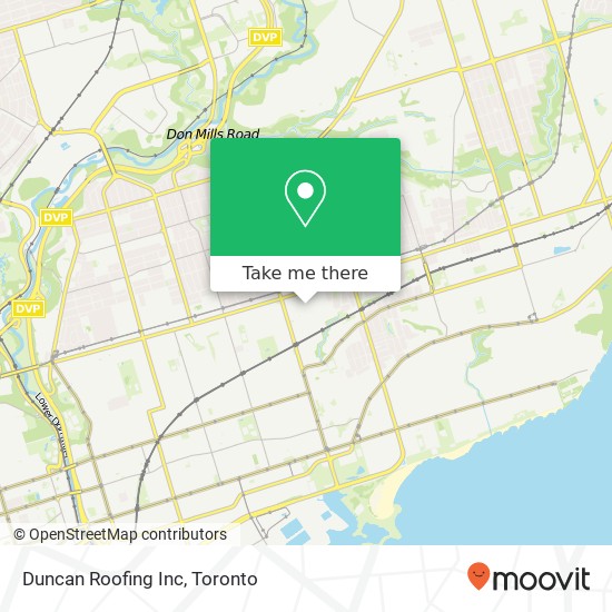 Duncan Roofing Inc map
