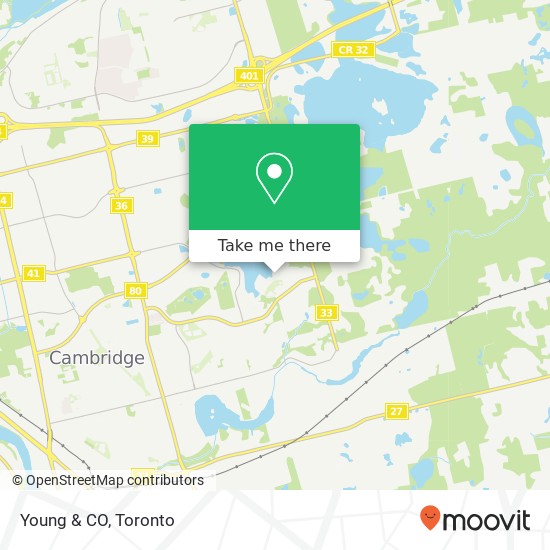 Young & CO map