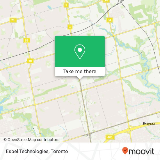 Esbel Technologies map