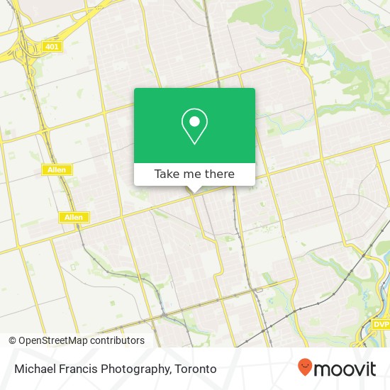 Michael Francis Photography map
