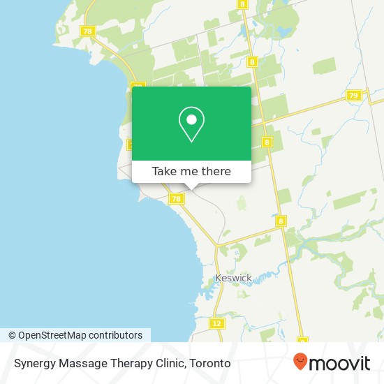 Synergy Massage Therapy Clinic map