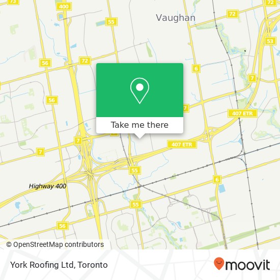 York Roofing Ltd map