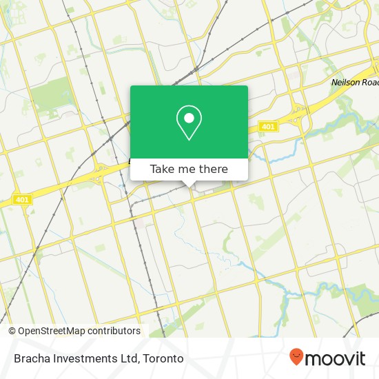 Bracha Investments Ltd map