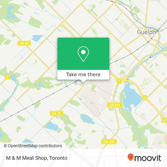 M & M Meat Shop map