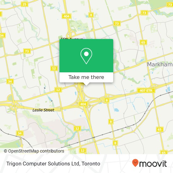 Trigon Computer Solutions Ltd map