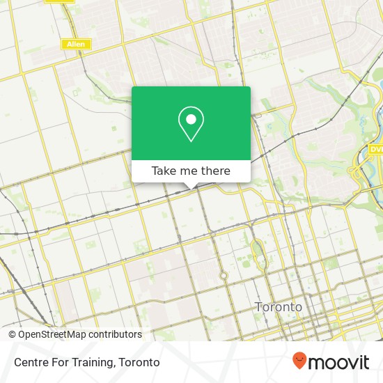 Centre For Training map