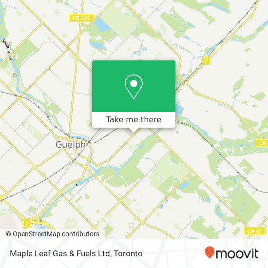 Maple Leaf Gas & Fuels Ltd map