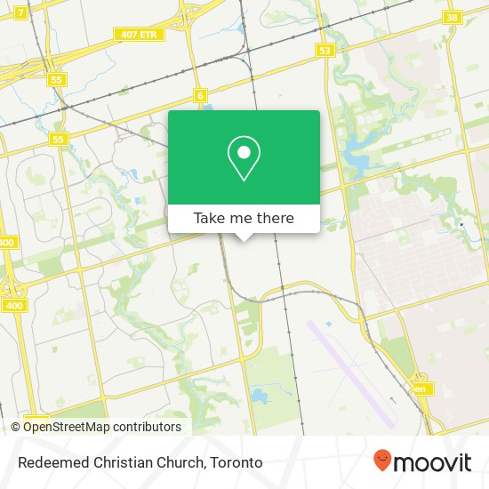 Redeemed Christian Church map