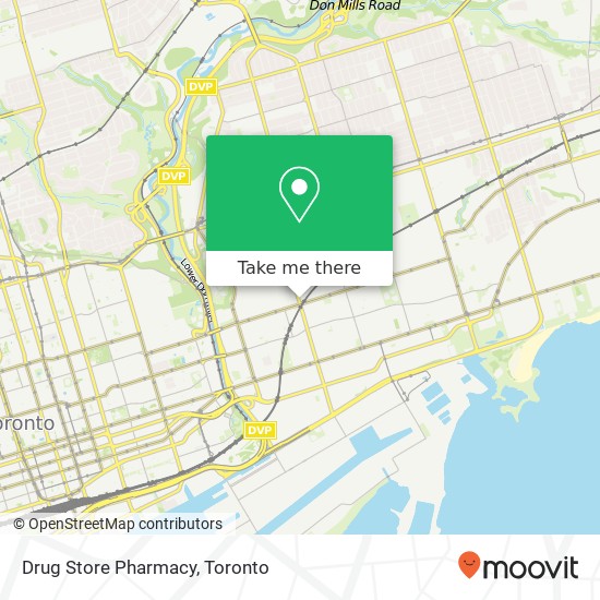 Drug Store Pharmacy map