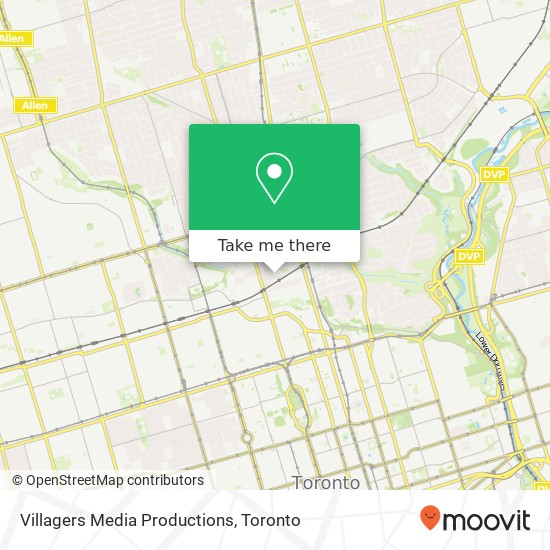 Villagers Media Productions map