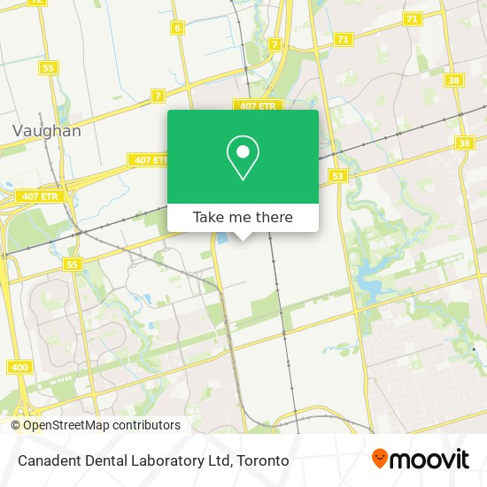 Canadent Dental Laboratory Ltd map