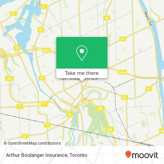 Arthur Boulanger Insurance map