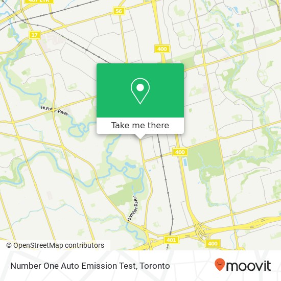 Number One Auto Emission Test map