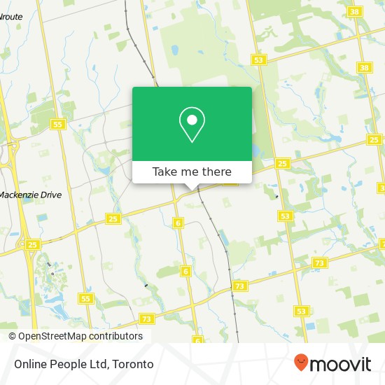 Online People Ltd map