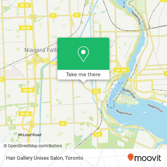Hair Gallery Unisex Salon map