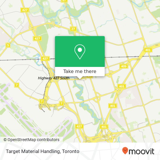 Target Material Handling map