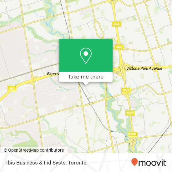 Ibis Business & Ind Systs map