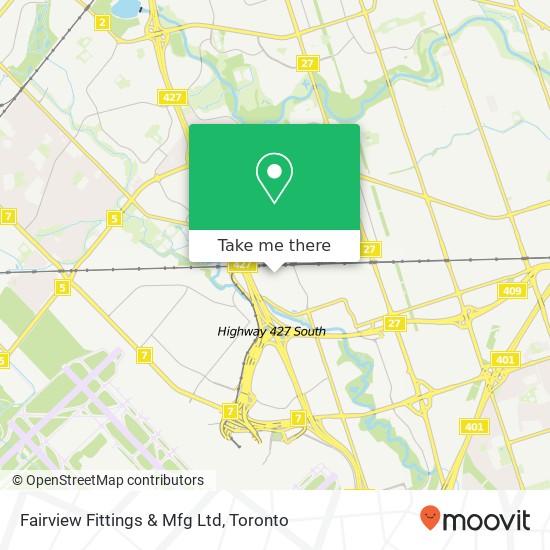 Fairview Fittings & Mfg Ltd map