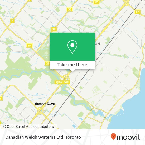 Canadian Weigh Systems Ltd map