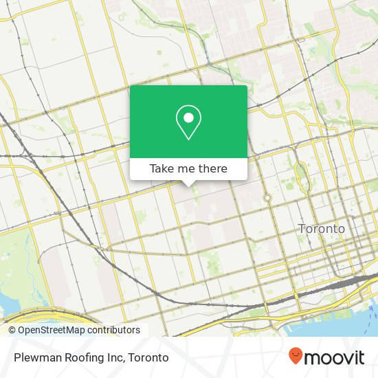 Plewman Roofing Inc map