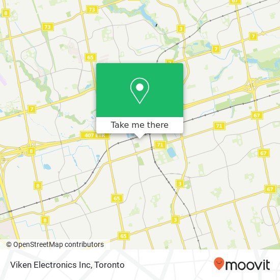 Viken Electronics Inc map
