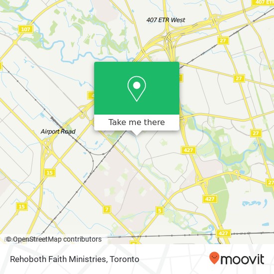 Rehoboth Faith Ministries map