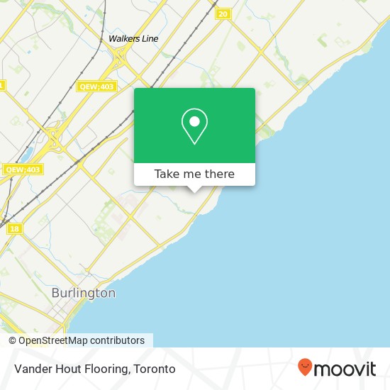 Vander Hout Flooring map