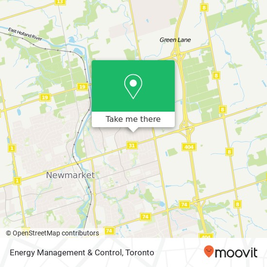 Energy Management & Control map