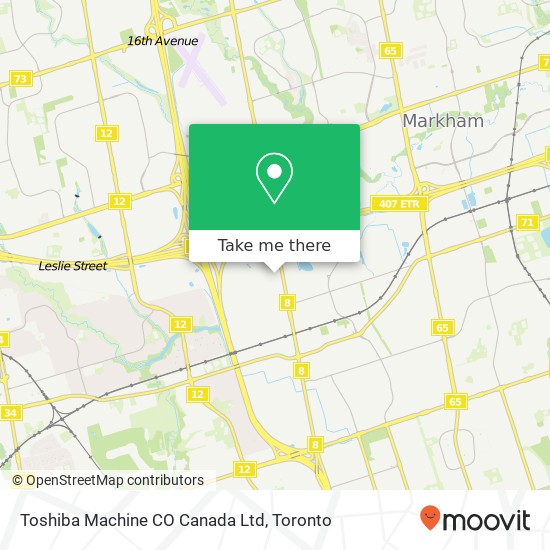 Toshiba Machine CO Canada Ltd plan