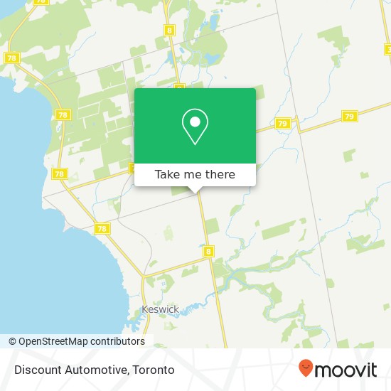 Discount Automotive map