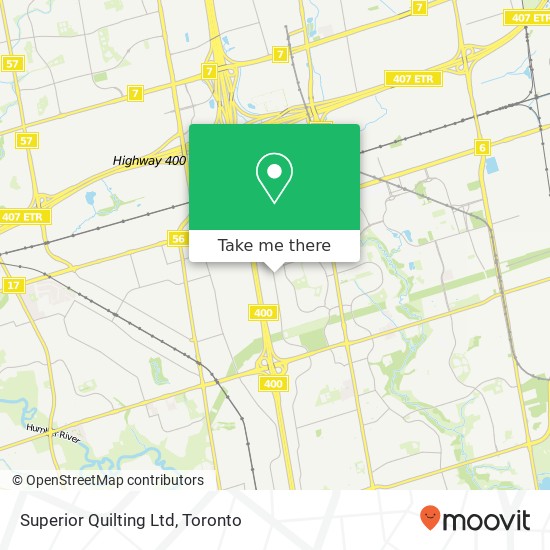 Superior Quilting Ltd map