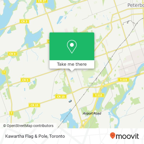 Kawartha Flag & Pole plan