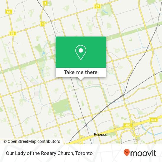 Our Lady of the Rosary Church map
