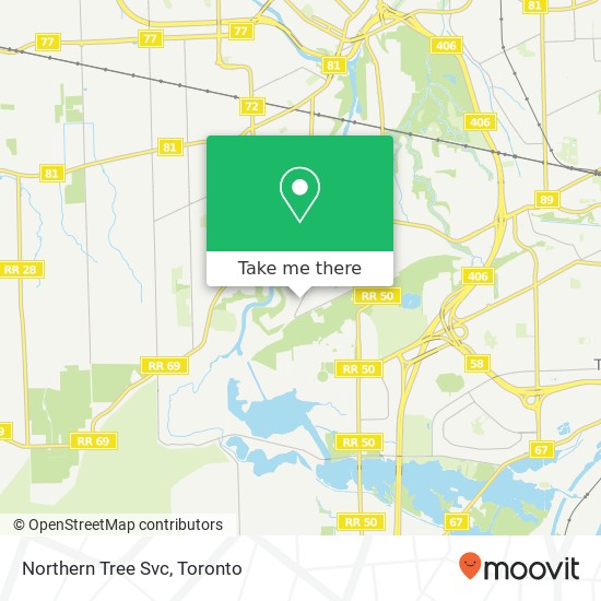 Northern Tree Svc map