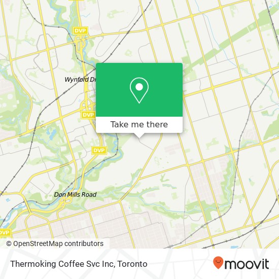 Thermoking Coffee Svc Inc map