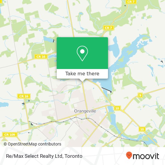 Re/Max Select Realty Ltd map