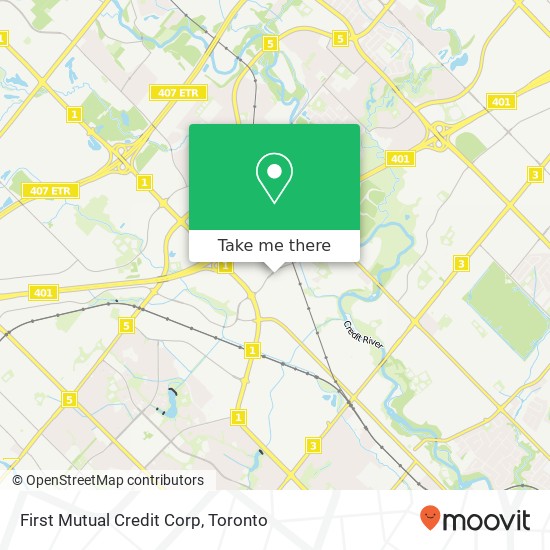 First Mutual Credit Corp map