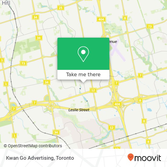 Kwan Go Advertising map