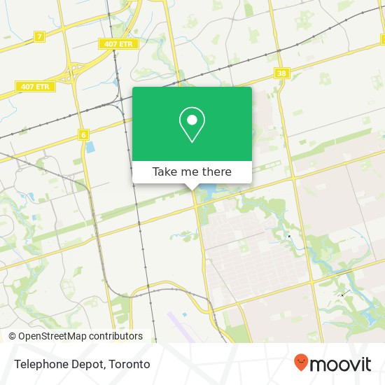 Telephone Depot map