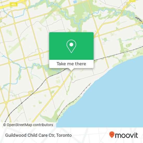 Guildwood Child Care Ctr map