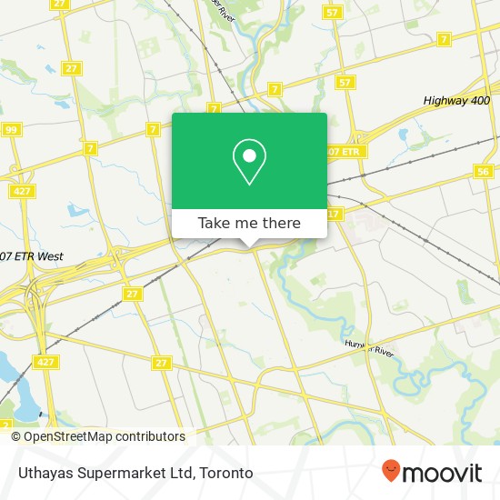 Uthayas Supermarket Ltd map